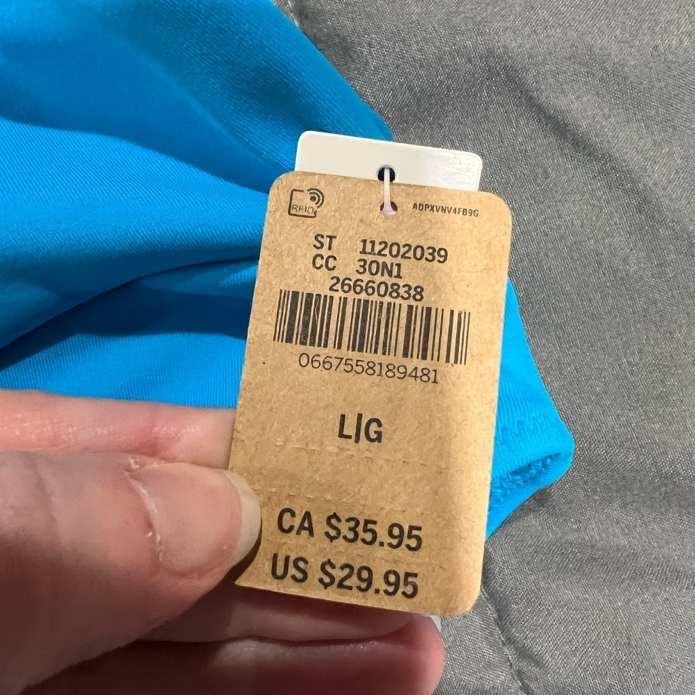 NWT VS Victoria Secret‎ blue bikini swim suit L XXL - Picture 6 of 12